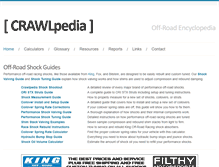 Tablet Screenshot of crawlpedia.com